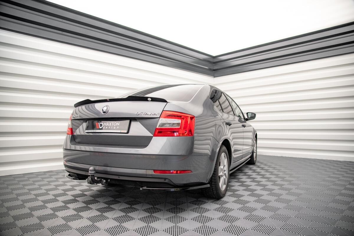 Maxton Design Diffusor Flaps für Skoda Octavia 3 III 5E Face 89 00