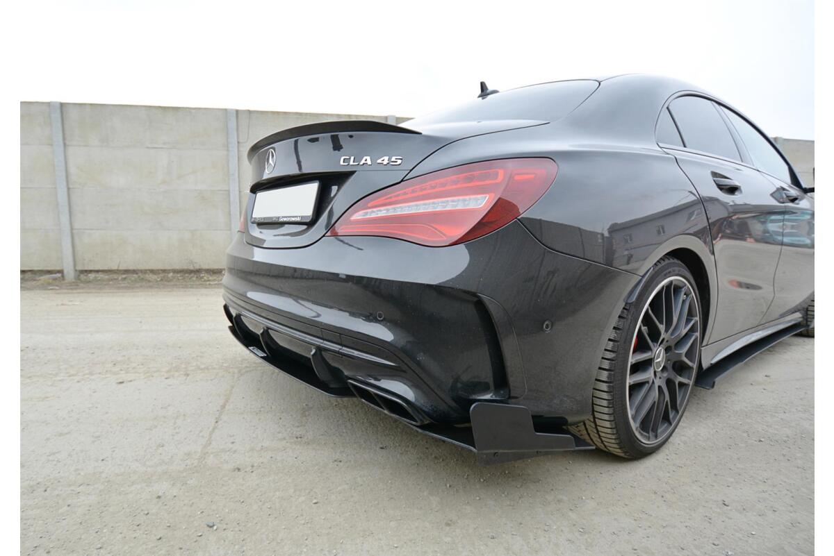 Maxton Design Street Pro Diffusor Flaps für Mercedes CLA A45 99 00