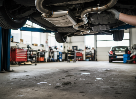 Sportauspuff Material