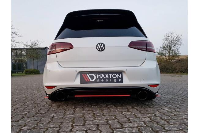 Maxton Design Heckdiffusor V.2 für VW Golf 7 GTI Clubsport Hochglanz schwarz