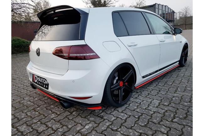 Maxton Design Heckdiffusor V.2 für VW Golf 7 GTI Clubsport Hochglanz schwarz