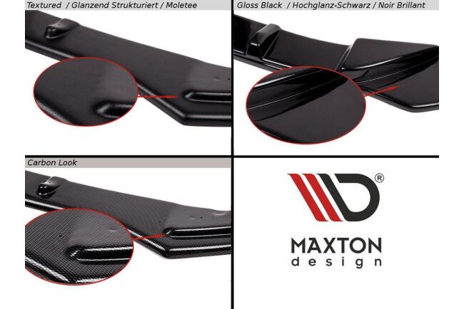 Maxton Design Heckdiffusor V.2 für VW Golf 7 GTI Clubsport Hochglanz schwarz