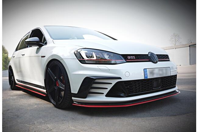 Maxton Design Frontlippe für VW Golf 7 GTI Clubsport...