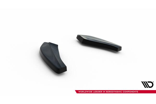 Maxton Design Diffusor Flaps für VW Golf 7 GTI Clubsport Hochglanz schwarz