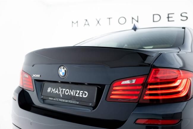 Maxton Design Heckspoiler 3D für BMW 5er F10 Hochglanz schwarz