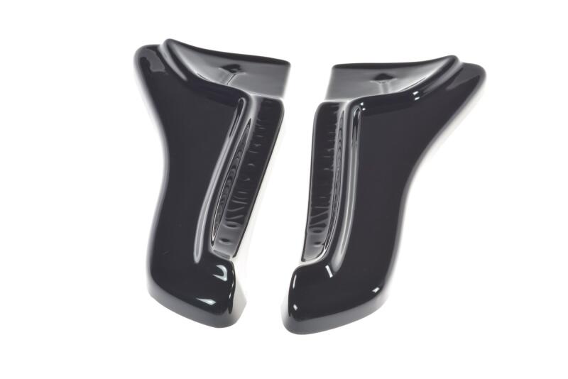 Diffusor Heckansatz Flaps V.1 für Tesla Model X Hochglanz schwarz