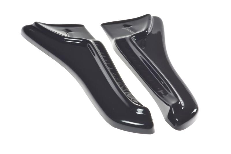 Diffusor Heckansatz Flaps V.1 für Tesla Model X Hochglanz schwarz