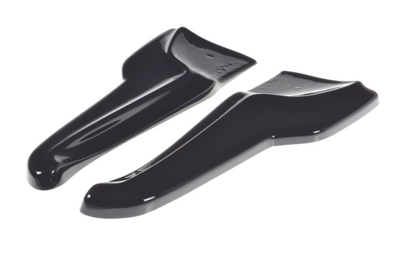 Diffusor Heckansatz Flaps V.2 für Tesla Model X Hochglanz schwarz