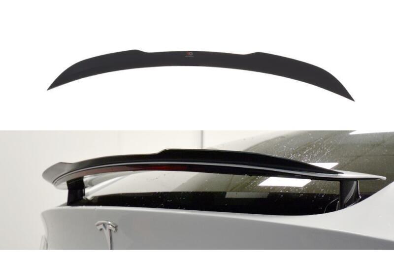 Spoiler Heckspoiler Lippe V.1 für Tesla Model X Hochglanz schwarz