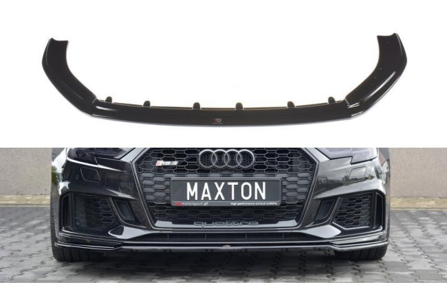 Maxton Design Frontlippe V.2 für Audi RS3 8V...