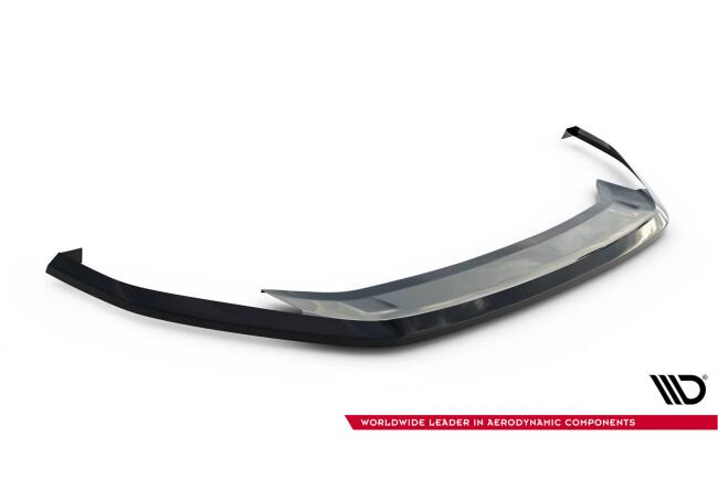 Maxton Design Frontlippe V.6 für VW Golf 7 R-Line / R Facelift ab 03/2017 Hochglanz schwarz