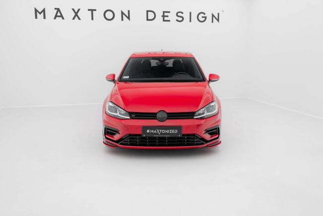 Maxton Design Frontlippen Flaps V.8 für VW Golf 7 R...