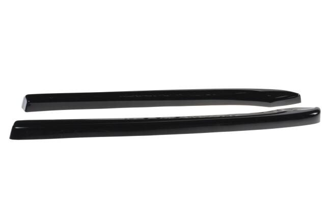 Maxton Design Diffusor Flaps V.1 für VW Golf 7 R-Line / R Variant Facelift ab 03/2017 Hochglanz schwarz