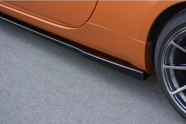 Maxton Design Seitenschweller (Paar) für Nissan 350Z Hochglanz schwarz