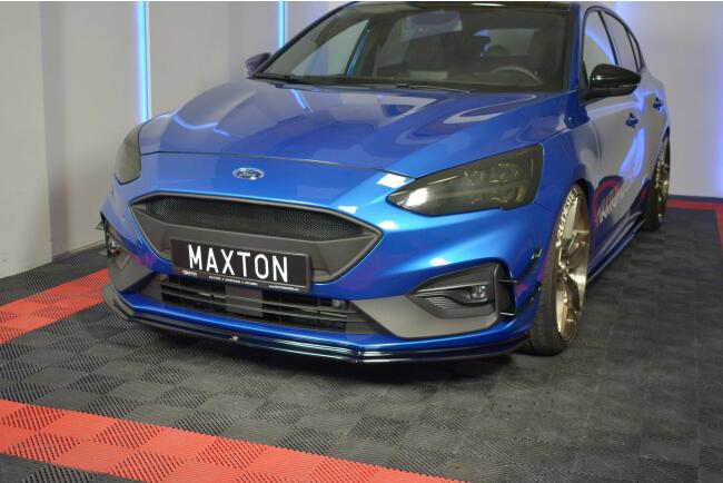Maxton Design Frontlippe V.4 für Ford Focus ST-Line...