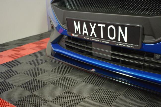 Maxton Design Frontlippe V.6 für Ford Focus ST-Line Mk4 Hochglanz schwarz