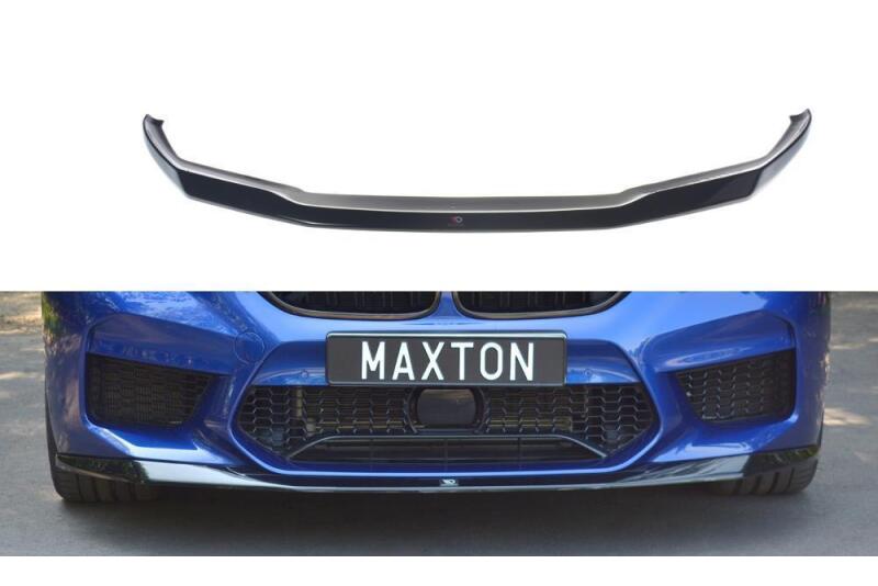 Maxton Design Frontlippe V.1 für BMW M5 F90 Hochglanz schwarz