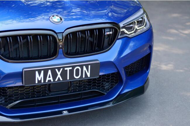 Maxton Design Frontlippe V.1 für BMW M5 F90 Hochglanz schwarz
