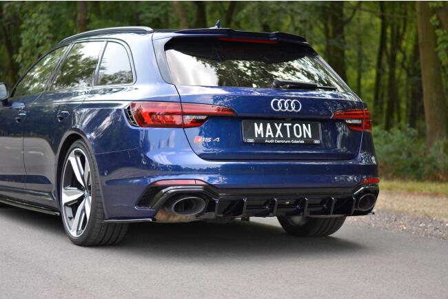 Maxton Design Heckdiffusor für Audi RS4 B9 Avant...
