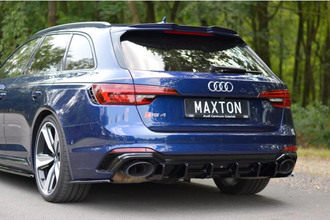 Maxton Design Heckspoiler Lippe für Audi RS4 B9...