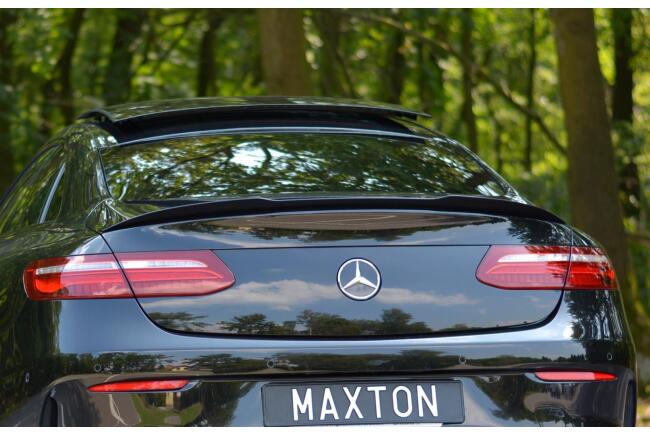 Maxton Design Spoiler Lippe für Mercedes E-Klasse W213 Coupe AMG-Line Hochglanz schwarz