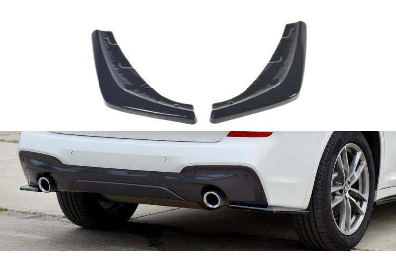 Maxton Design Diffusor Flaps für BMW X3 G01 M Paket Hochglanz schwarz
