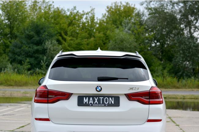 Maxton Design Heckspoiler Lippe für BMW X3 G01 M Paket Hochglanz schwarz