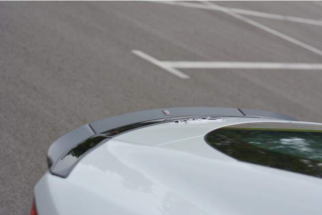 Maxton Design Heckspoiler Lippe für Jaguar F-Type Hochglanz schwarz