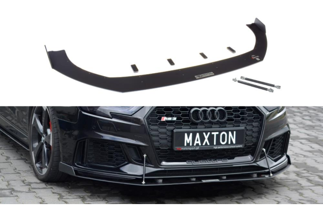 Maxton Design Racing Frontlippe V.2 für Audi RS3 8V...