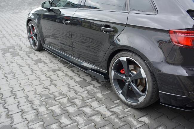 Maxton Design Street Pro Seitenschweller (Paar) V.2 für Audi RS3 8V Sportback Facelift