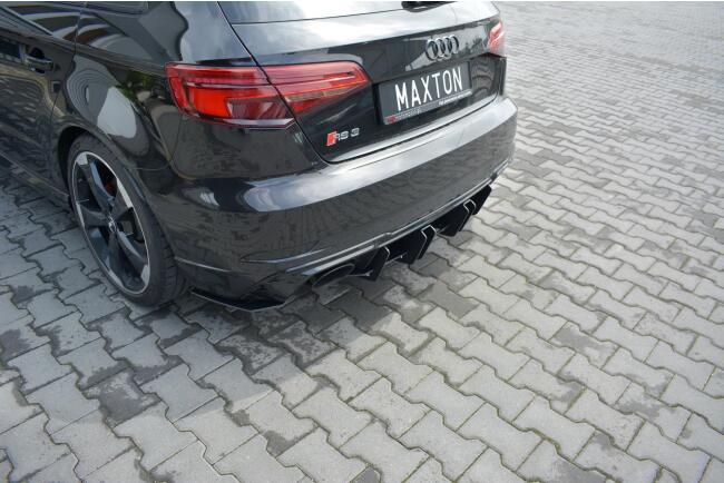 Maxton Design Street Pro Heckdiffusor V.2 für Audi RS3 8V Sportback Facelift