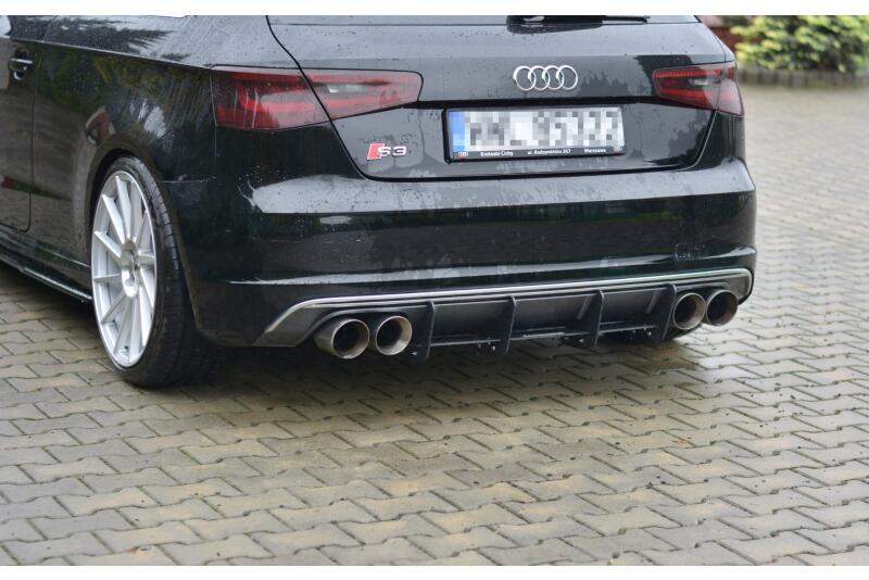 Maxton Design Street Pro Heckdiffusor für Audi S3 / A3 S-Line 8V Hatchback / Sportback