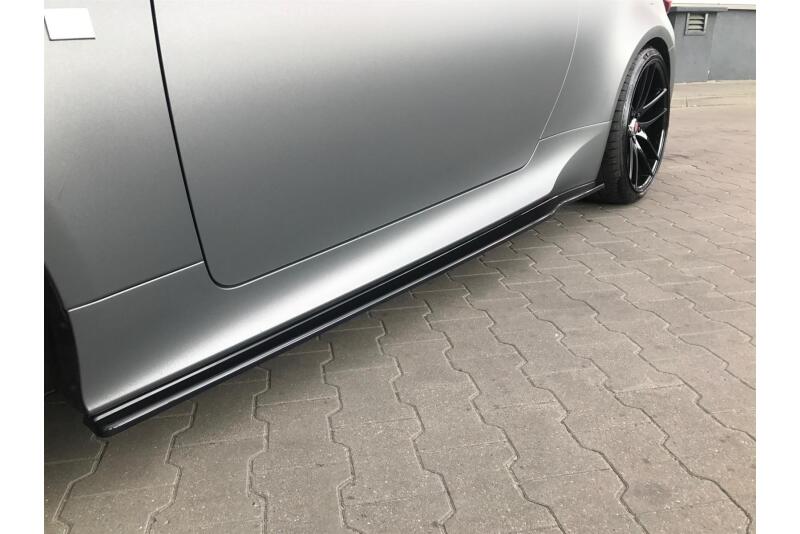 Schweller Seitenschweller für Lexus RC Hochglanz schwarz