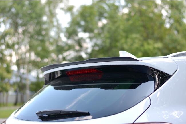 Maxton Design Heckspoiler Lippe für Hyundai Tucson Mk3 Facelift Hochglanz schwarz