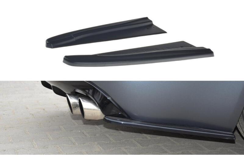 Maxton Design Diffusor Flaps für Jaguar XF-R Hochglanz schwarz