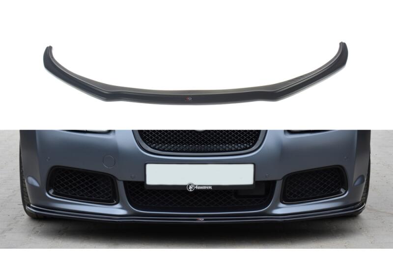 Diffusor Frontlippe Frontspoiler V.1 für Jaguar XF-R Hochglanz schwarz