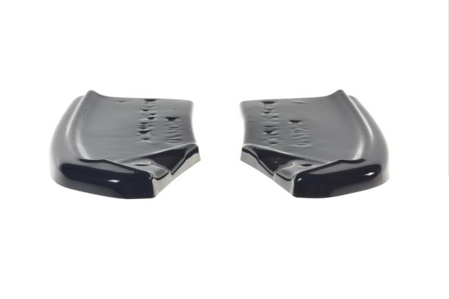 Maxton Design Diffusor Flaps für BMW X3 F25 M Paket Facelift Hochglanz schwarz