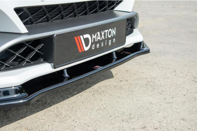 Maxton Design Frontlippe V.1 für Renault Megane 4 RS Hochglanz schwarz
