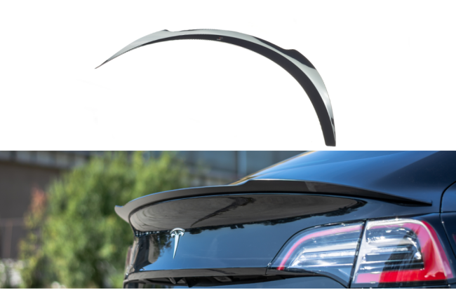 Maxton Design Spoiler Lippe für Tesla Model 3...