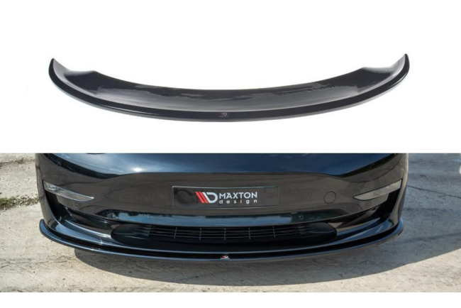 Maxton Design Frontlippe für Tesla Model 3 Hochglanz...
