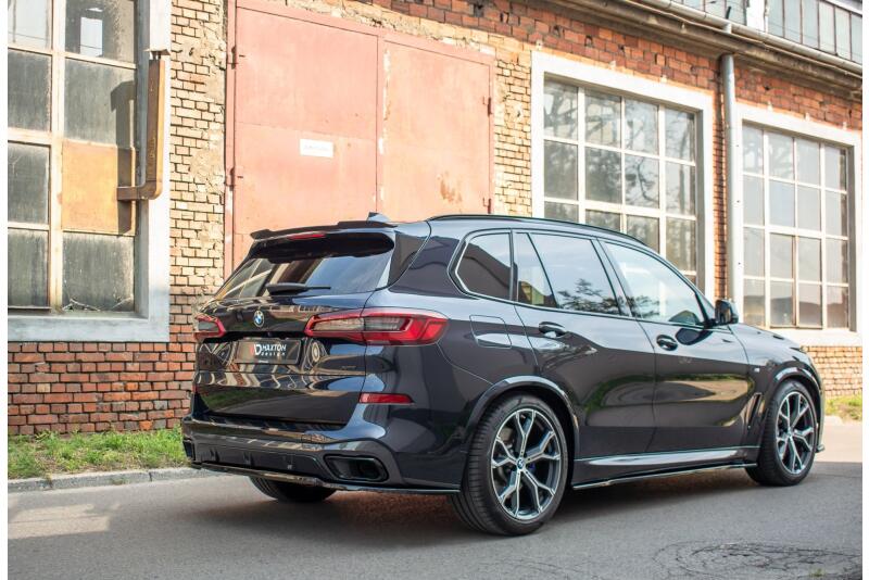 Spoiler Heckspoiler Lippe für BMW X5 G05 M Paket Hochglanz schwarz