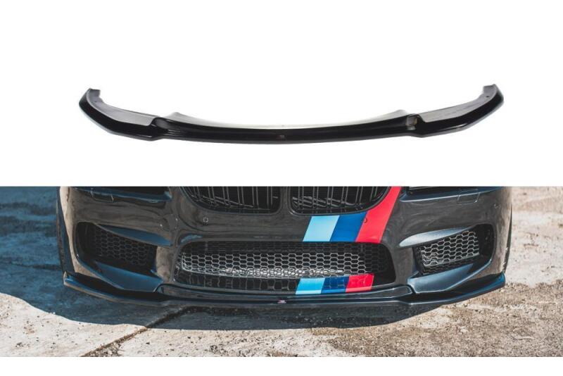 Maxton Design Frontlippe V.2 für BMW M6 F06 Gran Coupe Hochglanz schwarz