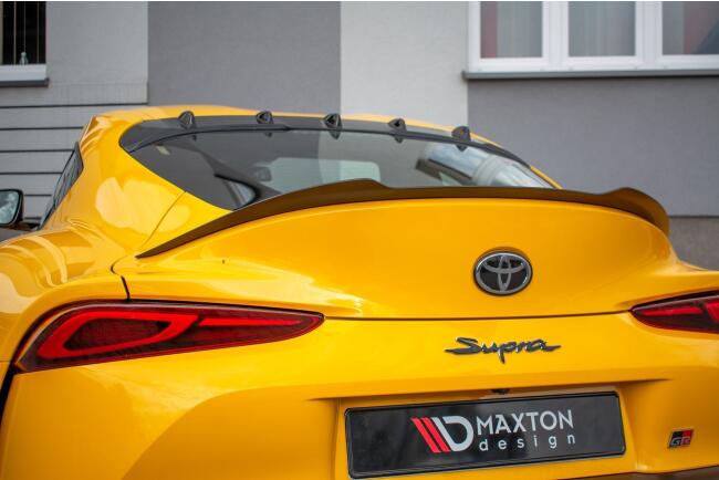 Maxton Design Spoiler Lippe für Toyota Supra Mk5 Hochglanz schwarz