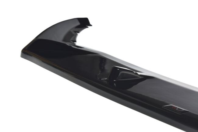 Maxton Design Frontlippe V.2 für Skoda Superb 3 III 3V Facelift Hochglanz schwarz