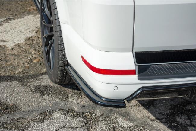 Maxton Design Diffusor Flaps für VW T6 Hochglanz schwarz