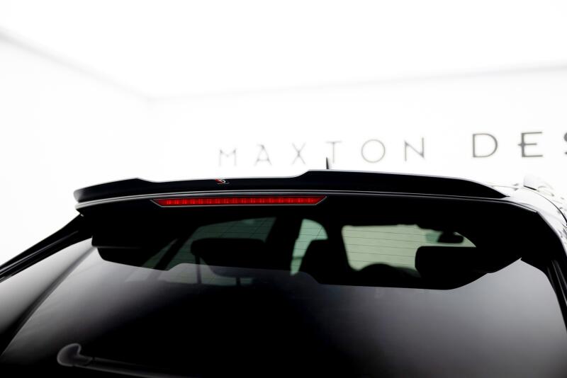 Maxton Design Heckspoiler Lippe V.1 (oben) für Audi Q8 S-Line Hochglanz schwarz