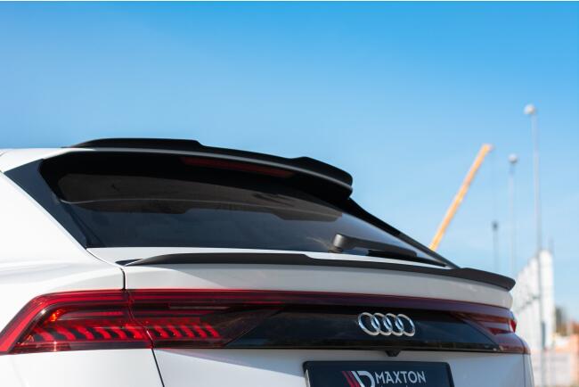 Maxton Design Spoiler Lippe V.2 für Audi Q8 S-Line Hochglanz schwarz