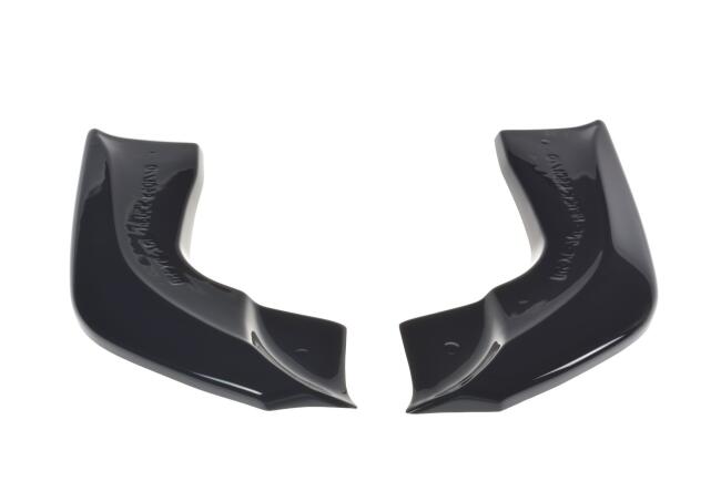 Maxton Design Diffusor Flaps für BMW X5 E70 M Paket Facelift Hochglanz schwarz