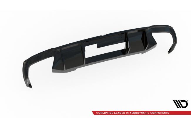 Maxton Design Heckdiffusor V.2 für Skoda Octavia RS 3 III 5E (Diesel und Benziner) Hochglanz schwarz