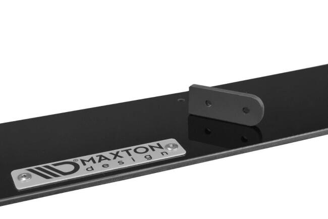 Maxton Design Street Pro Frontlippe V.2 für Ford Fiesta ST / ST-Line Mk8 Hochglanz schwarz
